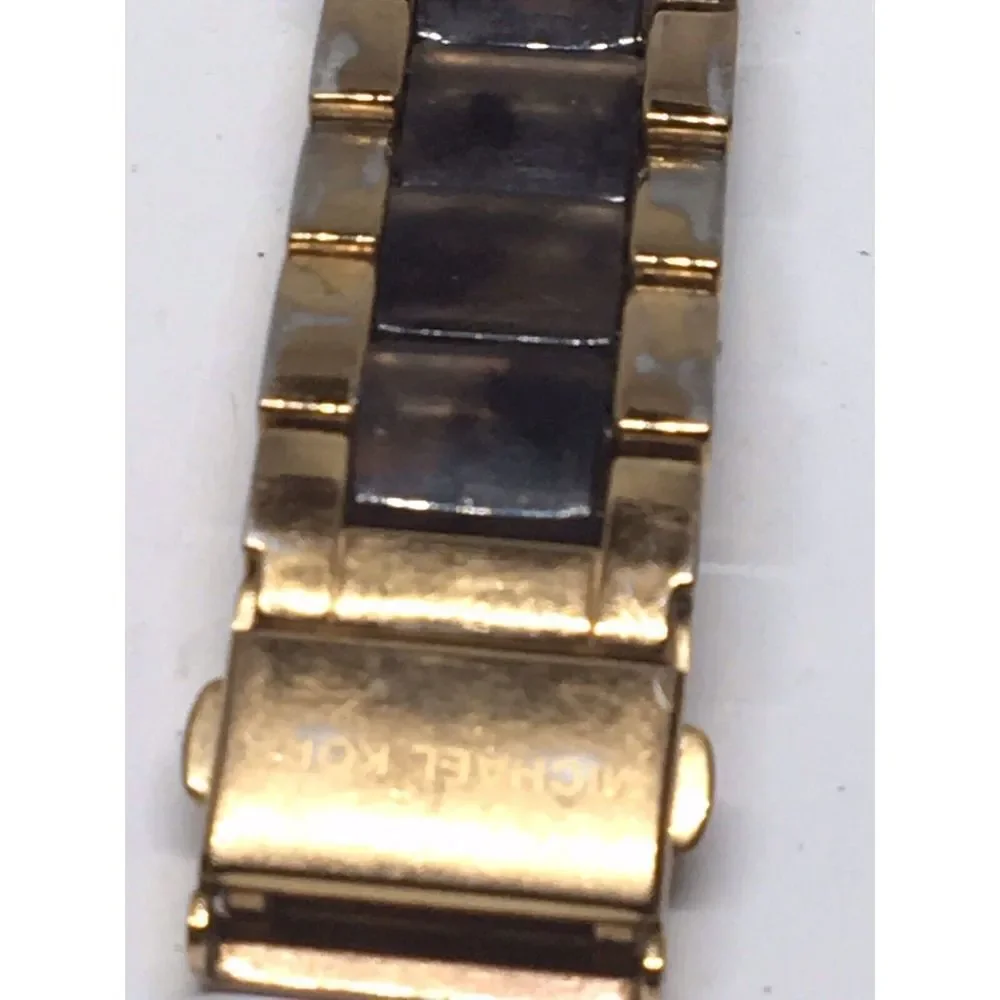 Michael Kors Watch Bracelet Links Case Use For Parts 18mm Partial Band A822